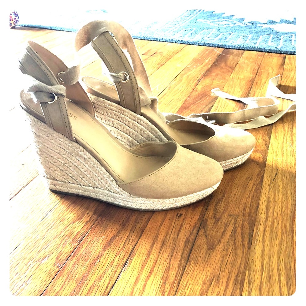 Express Closed Toe Wedge Espadrilles